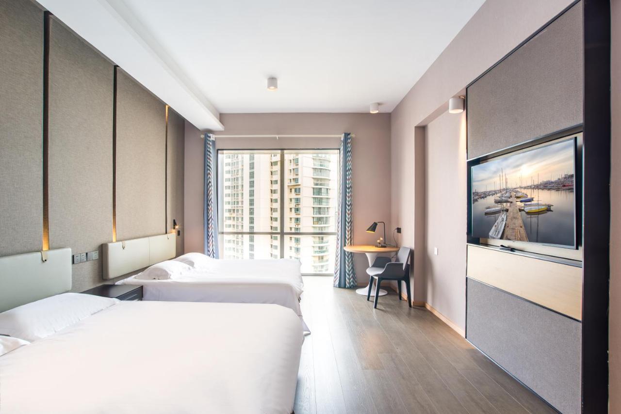 Qingdao Jinshan We+ Holiday Apartment Екстер'єр фото
