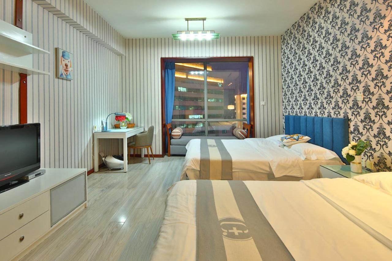 Qingdao Jinshan We+ Holiday Apartment Екстер'єр фото