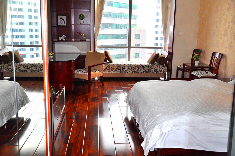 Qingdao Jinshan We+ Holiday Apartment Екстер'єр фото